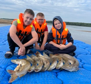 База Ковчег. Рыбалка с детьми, июль 2025